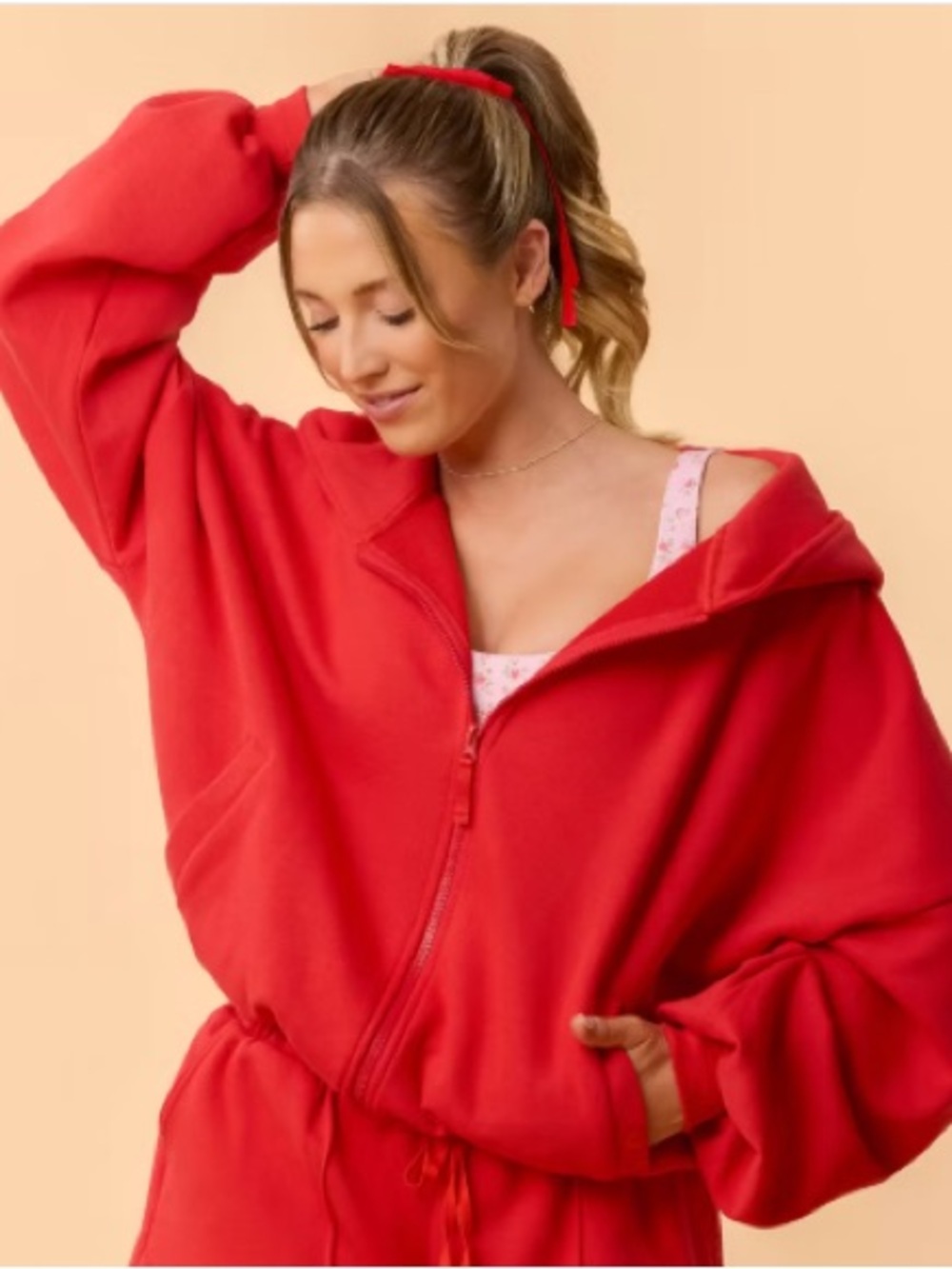 Blogilates zipper hoodie